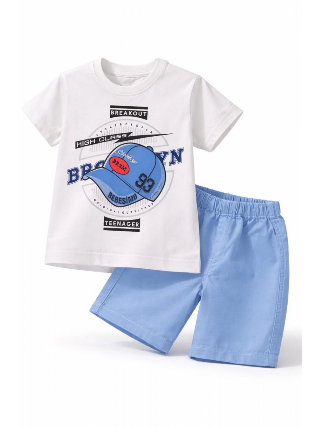 Детски комплект "Бейсбол" – син Детски комплект "Бейсбол" – син